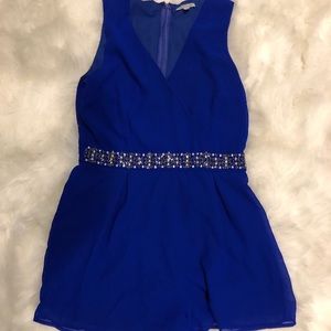 Blue romper